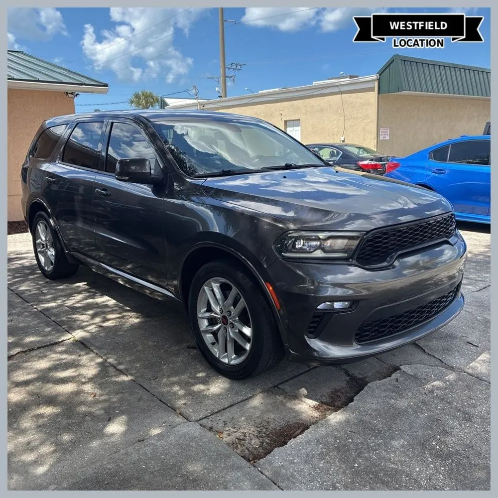 Gray 2021 Dodge Durango GT Plus for sale in Westfield, IN