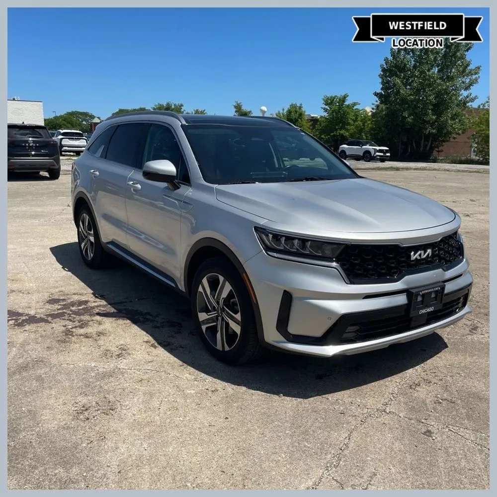 Silver 2022 Kia Sorento Hybrid EX for sale in Westfield, IN