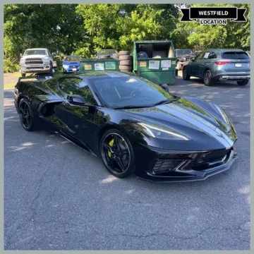 Black 2020 Chevrolet Corvette Stingray 3LT for sale in Westfield, IN