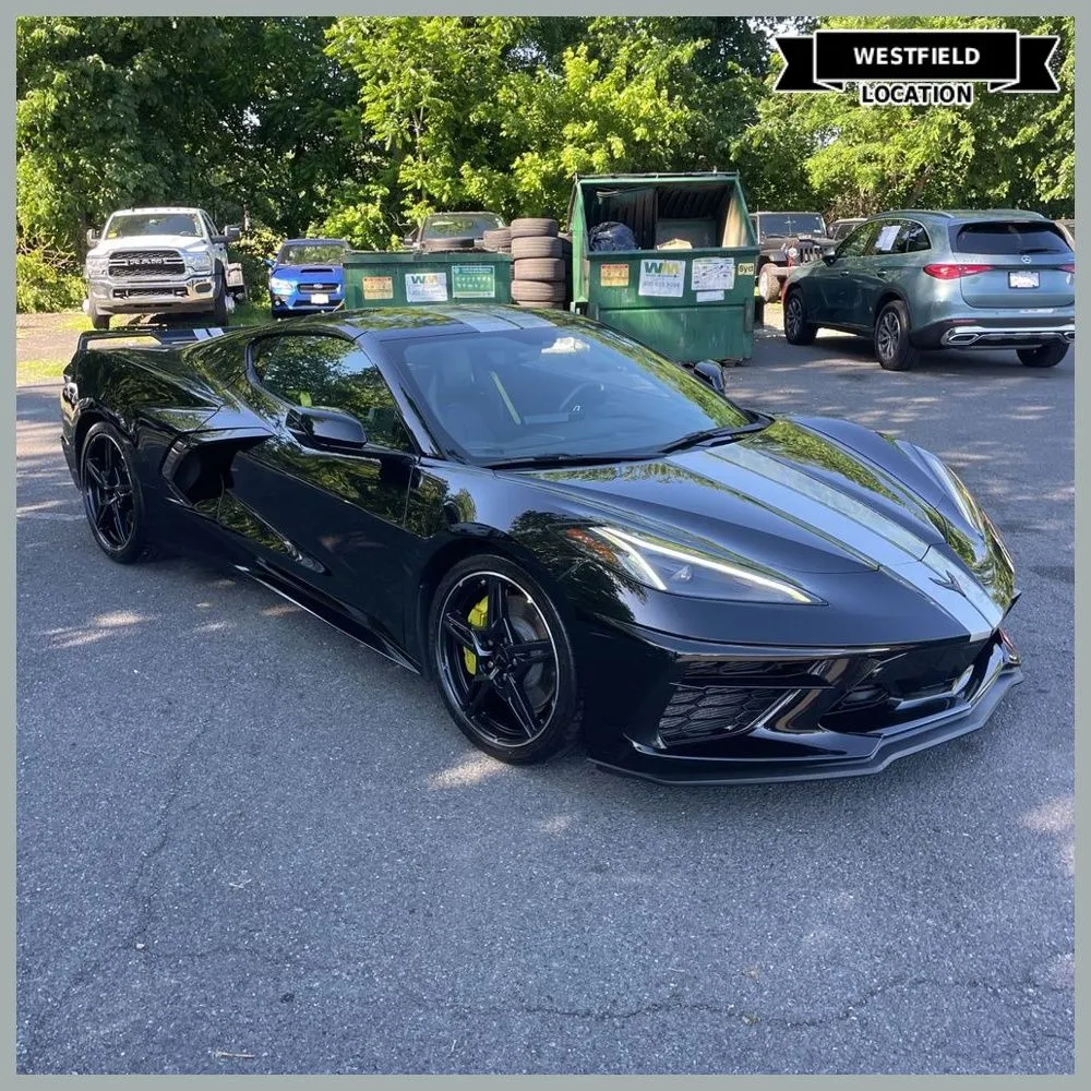 Black 2020 Chevrolet Corvette Stingray 3LT for sale in Westfield, IN