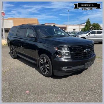 Black 2019 Chevrolet Suburban Premier for sale in Westfield, IN