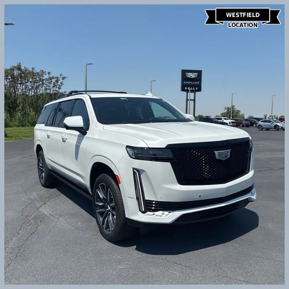White 2021 Cadillac Escalade ESV Sport for sale in Westfield, IN