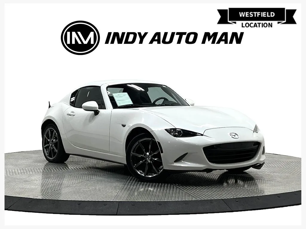 White 2020 Mazda Miata RF Grand Touring for sale in Westfield, IN