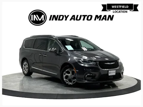 Gray 2021 Chrysler Pacifica Hybrid Limited for sale in Westfield, IN