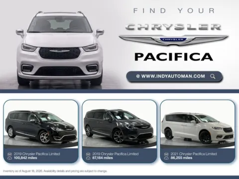 More photos of 2021 Chrysler Pacifica Hybrid Limited at Indy Auto Man - Westfield, IN