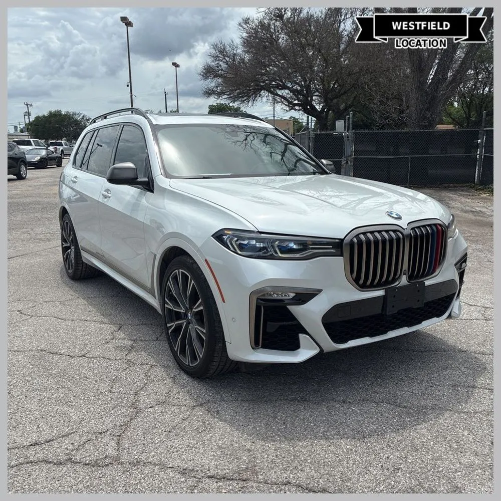 White 2020 BMW X7 M50i for sale in Westfield, IN