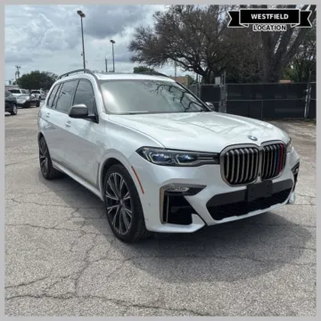 White 2020 BMW X7 M50i for sale in Westfield, IN