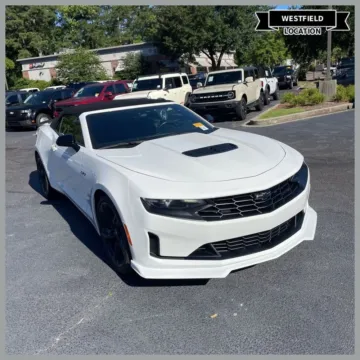 White 2021 Chevrolet Camaro LT1 for sale in Westfield, IN