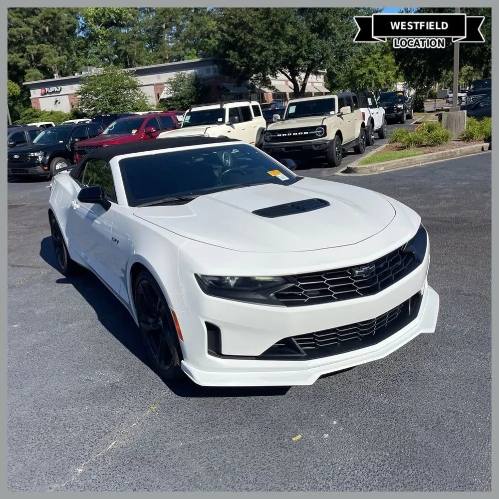 White 2021 Chevrolet Camaro LT1 for sale in Westfield, IN