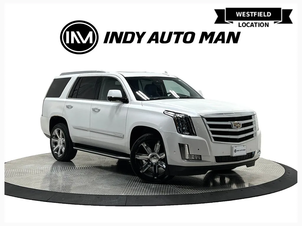 White 2017 Cadillac Escalade Luxury for sale in Westfield, IN