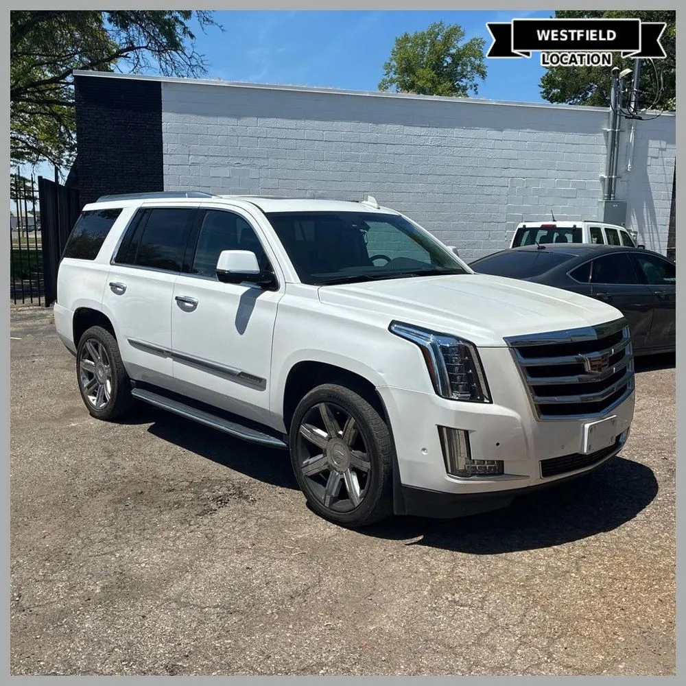 White 2017 Cadillac Escalade Luxury for sale in Westfield, IN
