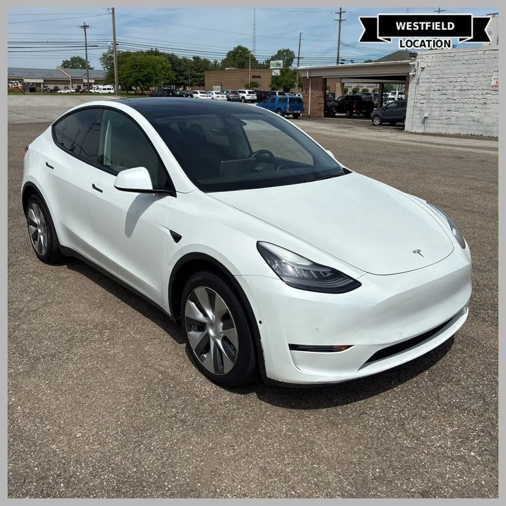 White 2021 Tesla Model Y Long Range for sale in Westfield, IN