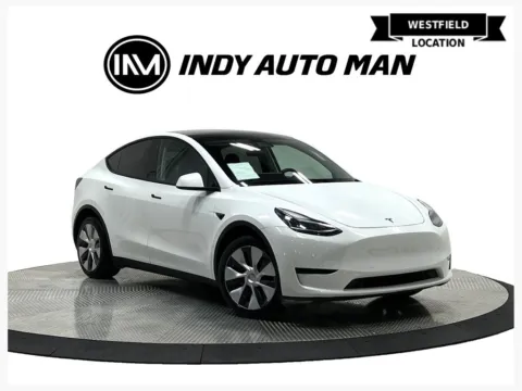 White 2021 Tesla Model Y Long Range for sale in Westfield, IN