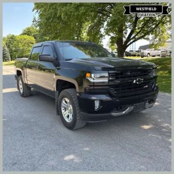 Black 2016 Chevrolet Silverado 1500 LT LT2 for sale in Westfield, IN
