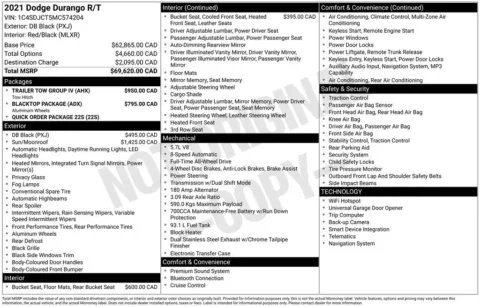 Photos of 2021 Dodge Durango R/T for sale in Westfield, IN at Indy Auto Man - Westfield