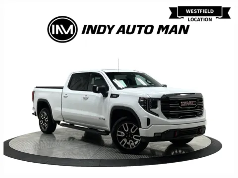 White 2023 GMC Sierra 1500 AT4 for sale in Westfield, IN