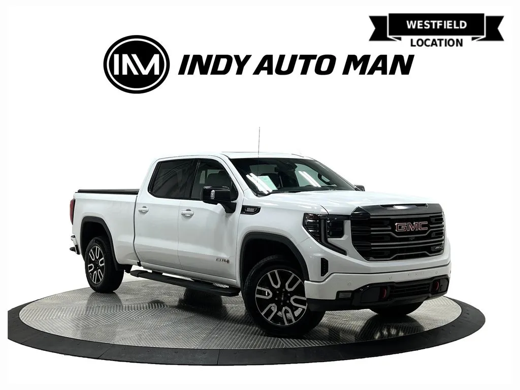 White 2023 GMC Sierra 1500 AT4 for sale in Westfield, IN