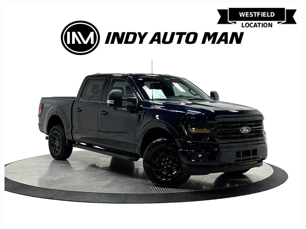 Blue 2024 Ford F-150 XLT for sale in Westfield, IN
