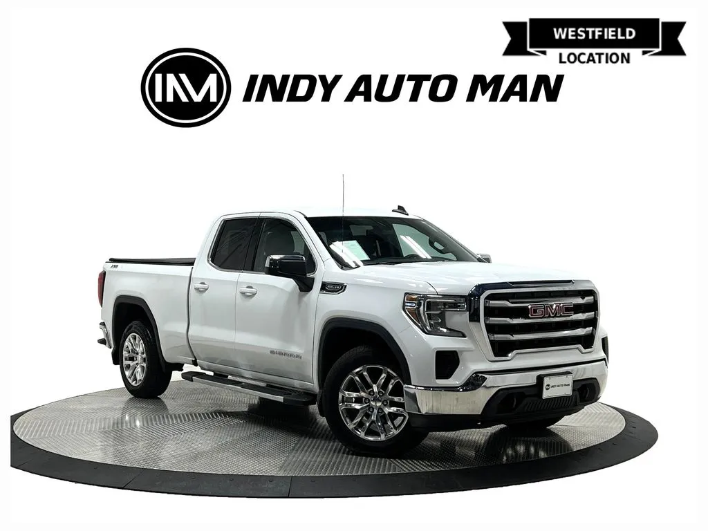 White 2019 GMC Sierra 1500 SLE for sale in Westfield, IN