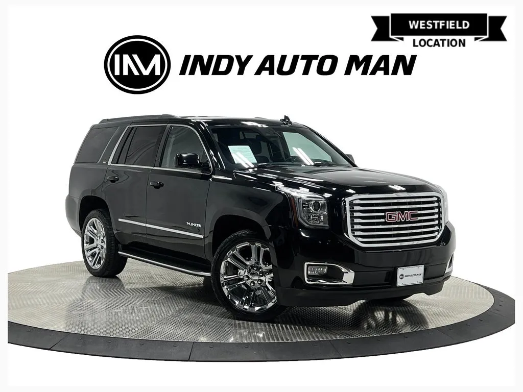 Black 2018 GMC Yukon SLT for sale in Westfield, IN