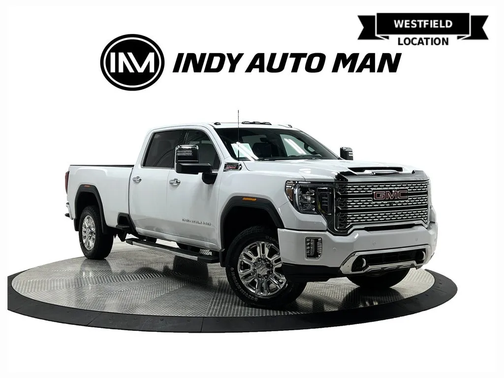 White 2023 GMC Sierra 3500HD Denali for sale in Westfield, IN