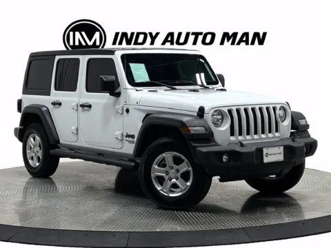 Photos of 2021 Jeep Wrangler Unlimited Sport S for sale in Westfield, IN at Indy Auto Man - Westfield