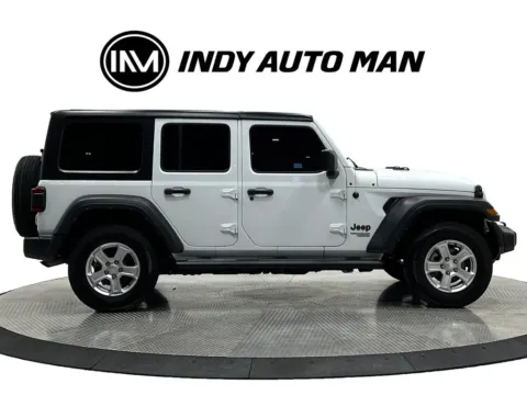 Another view of 2021 Jeep Wrangler Unlimited Sport S for sale in Westfield, IN at Indy Auto Man - Westfield