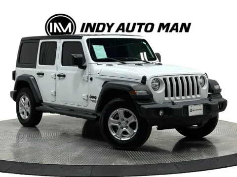 Photos of 2021 Jeep Wrangler Unlimited Sport S for sale in Westfield, IN at Indy Auto Man - Westfield