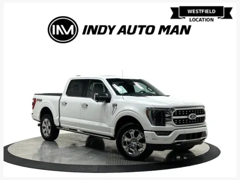 White 2021 Ford F-150 Platinum for sale in Westfield, IN