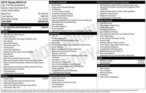 Photos of 2019 Toyota RAV4 LE for sale in Westfield, IN at Indy Auto Man - Westfield