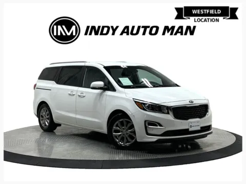 White 2020 Kia Sedona EX for sale in Westfield, IN