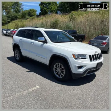 White 2015 Jeep Grand Cherokee Limited for sale in Westfield, IN