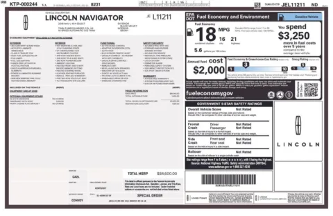 Photos of 2018 Lincoln Navigator L Select for sale in Westfield, IN at Indy Auto Man - Westfield