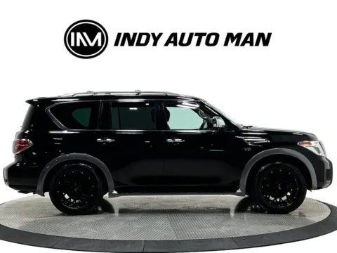 Another view of 2018 Nissan Armada Platinum for sale in Westfield, IN at Indy Auto Man - Westfield