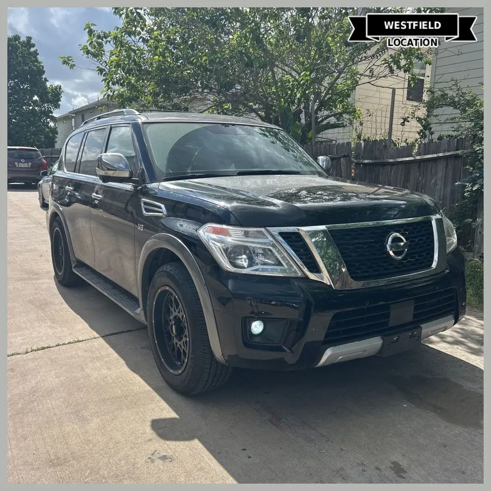 Black 2018 Nissan Armada Platinum for sale in Westfield, IN