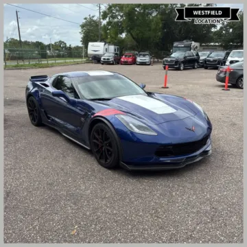 Blue 2017 Chevrolet Corvette Grand Sport 2LT for sale in Westfield, IN