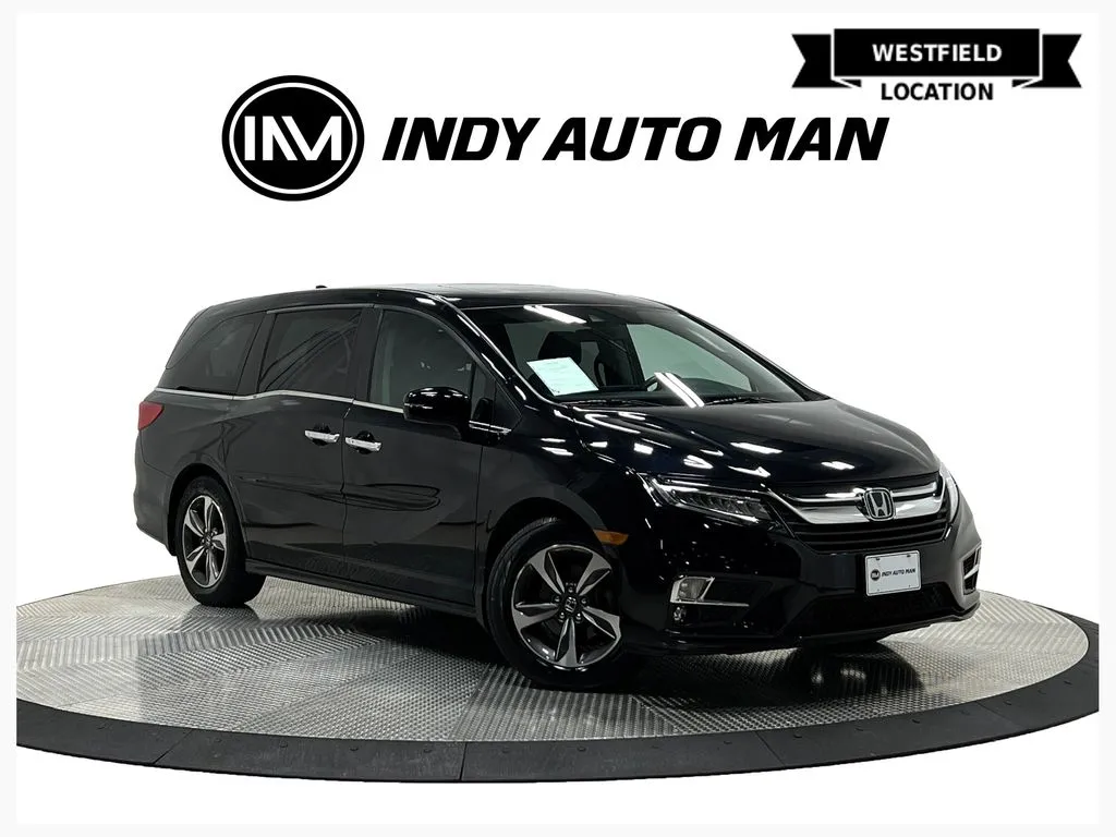 Black 2018 Honda Odyssey Touring for sale in Westfield, IN