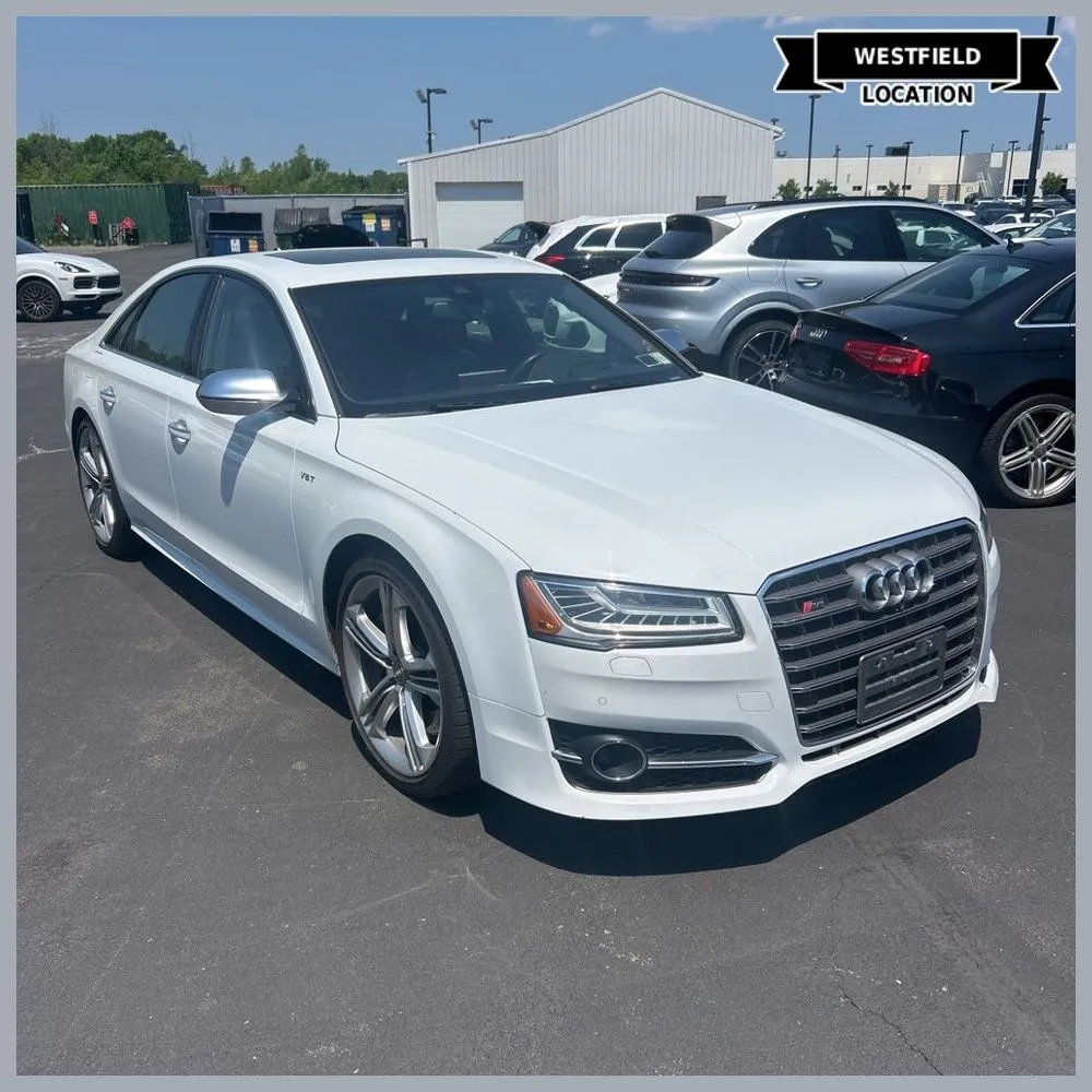 White 2015 Audi S8 4.0T quattro for sale in Westfield, IN