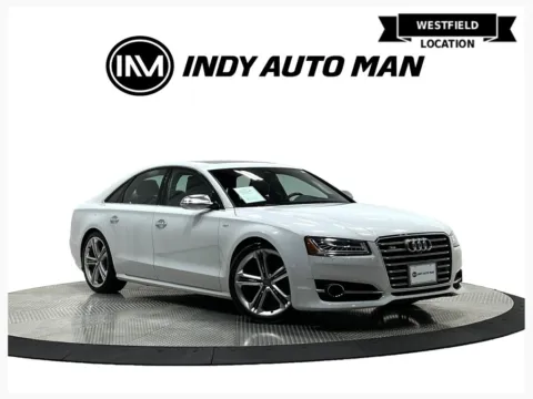 White 2015 Audi S8 4.0T quattro for sale in Westfield, IN