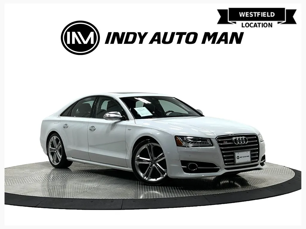 White 2015 Audi S8 4.0T quattro for sale in Westfield, IN