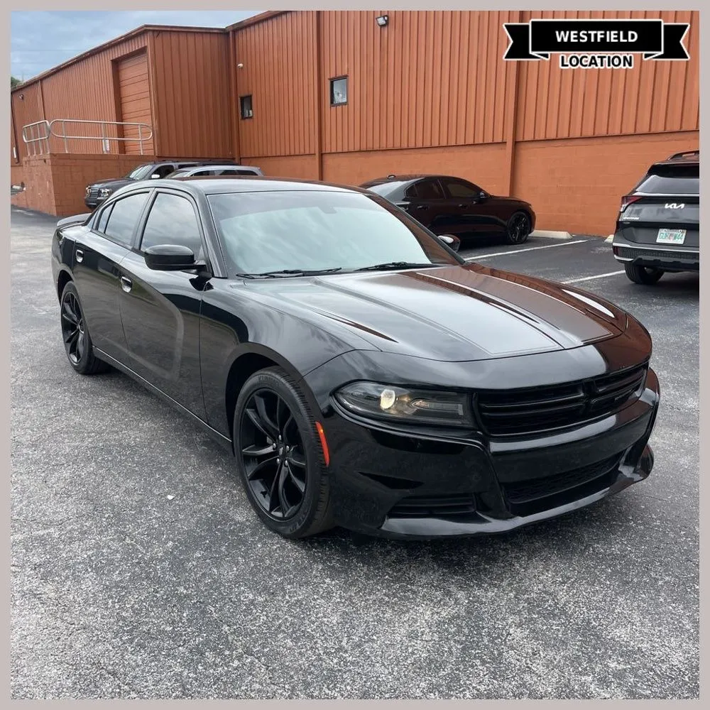 Black 2018 Dodge Charger SXT for sale in Westfield, IN