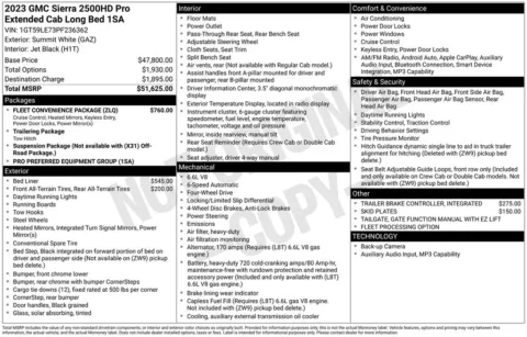 Photos of 2023 GMC Sierra 2500HD Pro for sale in Westfield, IN at Indy Auto Man - Westfield
