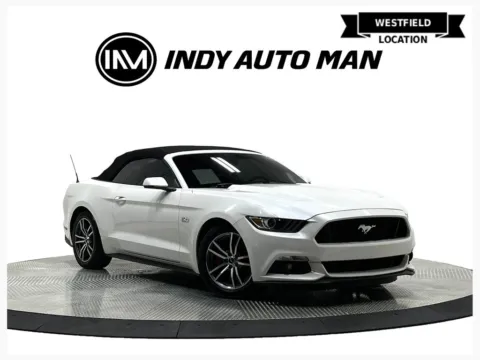 White 2017 Ford Mustang GT Premium for sale in Westfield, IN