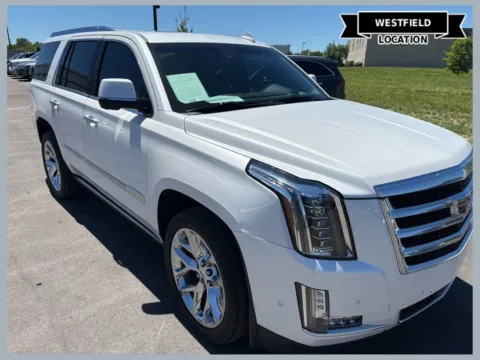 White 2018 Cadillac Escalade Premium Luxury for sale in Westfield, IN