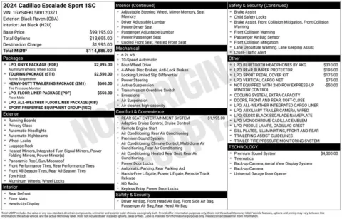 Photos of 2024 Cadillac Escalade Sport for sale in Westfield, IN at Indy Auto Man - Westfield