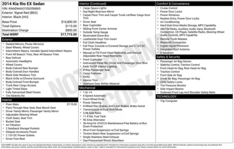 Photos of 2014 Kia Rio EX for sale in Westfield, IN at Indy Auto Man - Westfield