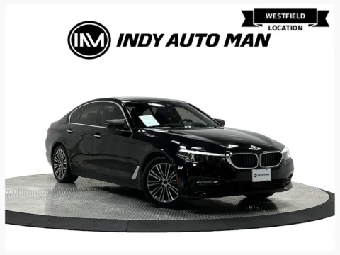 Black 2018 BMW 5 Series 530e xDrive iPerformance for sale in Westfield, IN