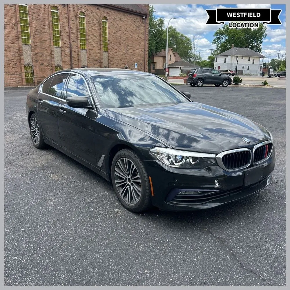 Black 2018 BMW 5 Series 530e xDrive iPerformance for sale in Westfield, IN