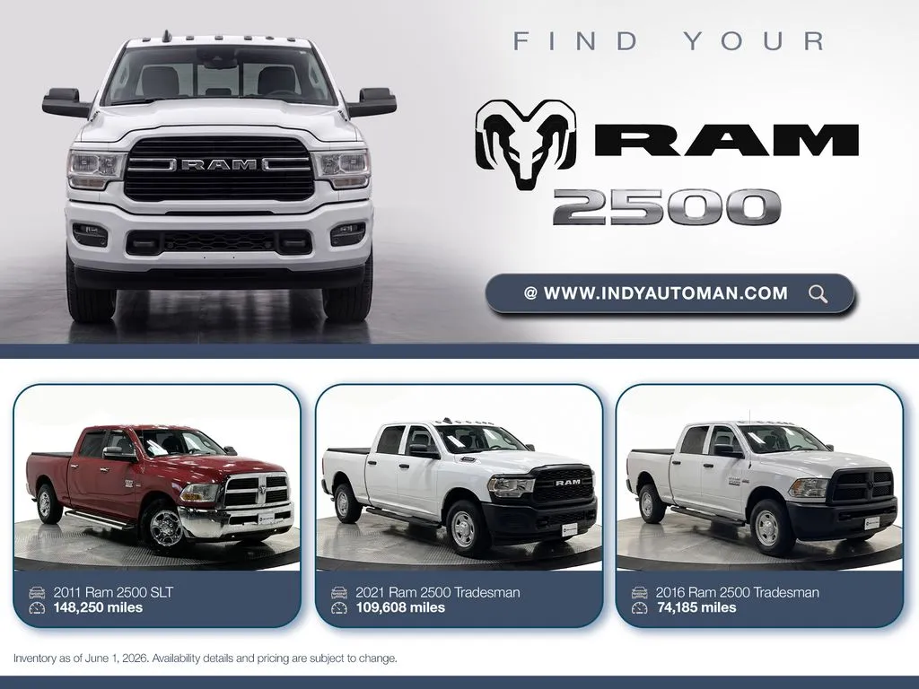 White 2020 Ram 2500 Tradesman for sale in Westfield, IN