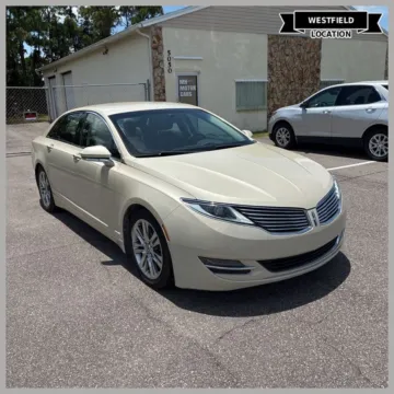 Beige 2015 Lincoln MKZ Hybrid for sale in Westfield, IN